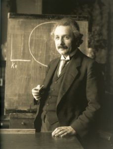 Einstein fue un mal estudiante: Foto de Einstein (1921)