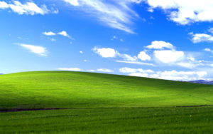 Bliss, fondo de pantalla de Windows XP